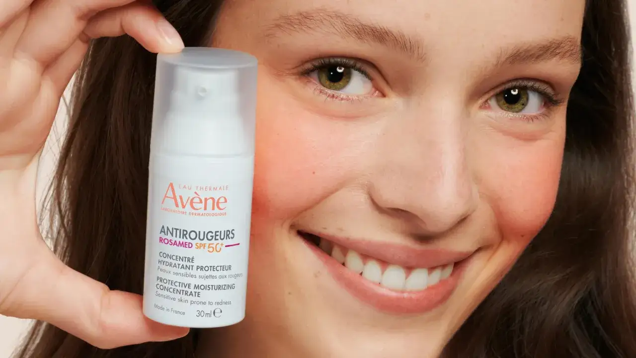 Krem Avène Antirougeurs dla skóry z trądzikiem różowatym. Delikatna formuła chroni i nawilża, łagodząc zaczerwienienia.